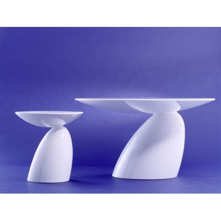 Stolik Fungo Biały -  Włókno Szklane