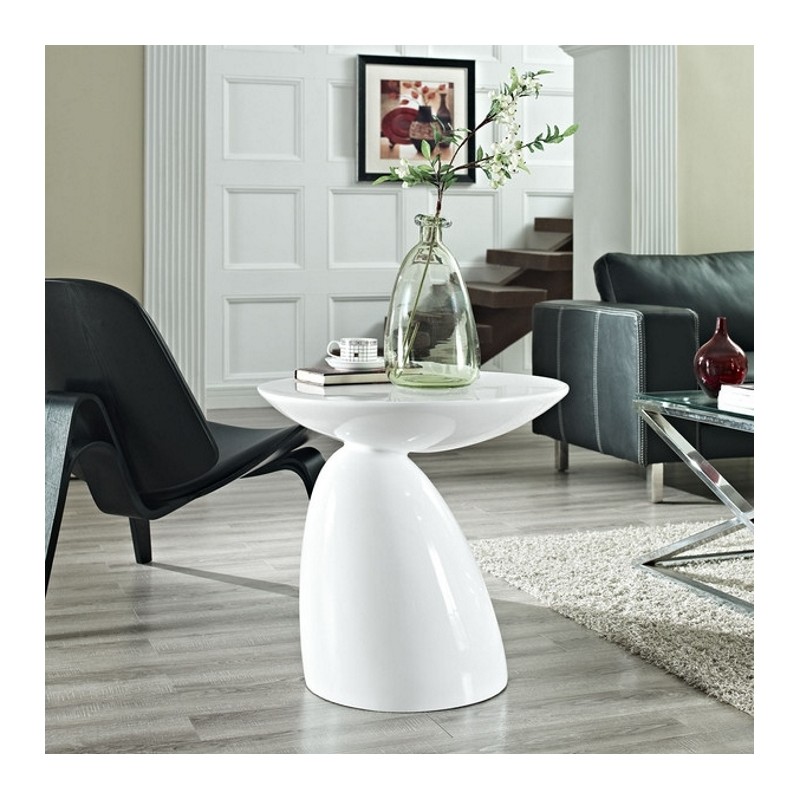 Stolik Fungo Biały -  Włókno Szklane