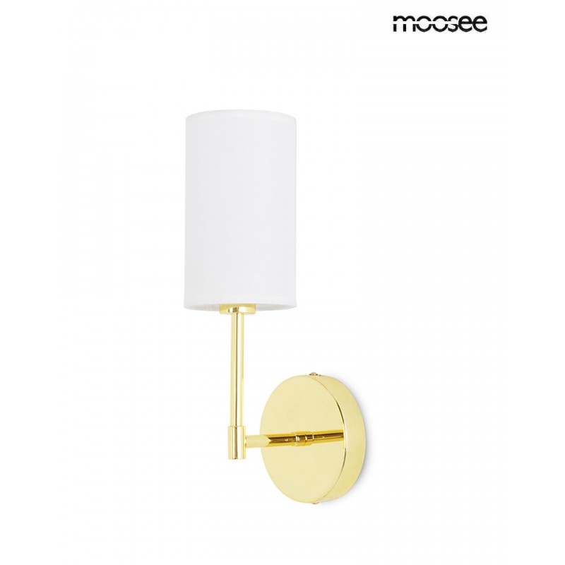 Moosee Lampa Ścienna Imperio Złota