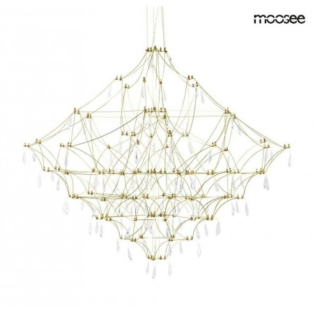 Lampa wisząca CONSTELATION 120 GOLD - LED, stal szczotkowana