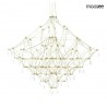 Lampa wisząca CONSTELATION 120 GOLD - LED, stal szczotkowana