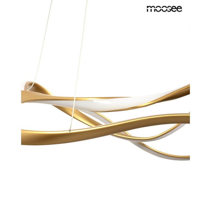 Moosee Lampa Wisząca Waves 2 Złota