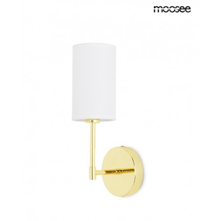 Moosee Lampa Ścienna Imperio Złota