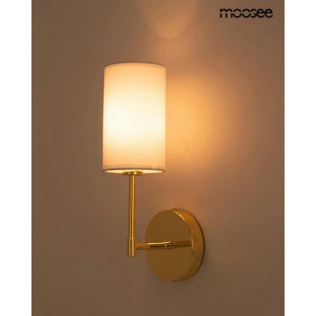 Moosee Lampa Ścienna Imperio Złota