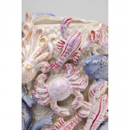 Kare Wazon Dekoracyjny Sea Animals 40 Cm