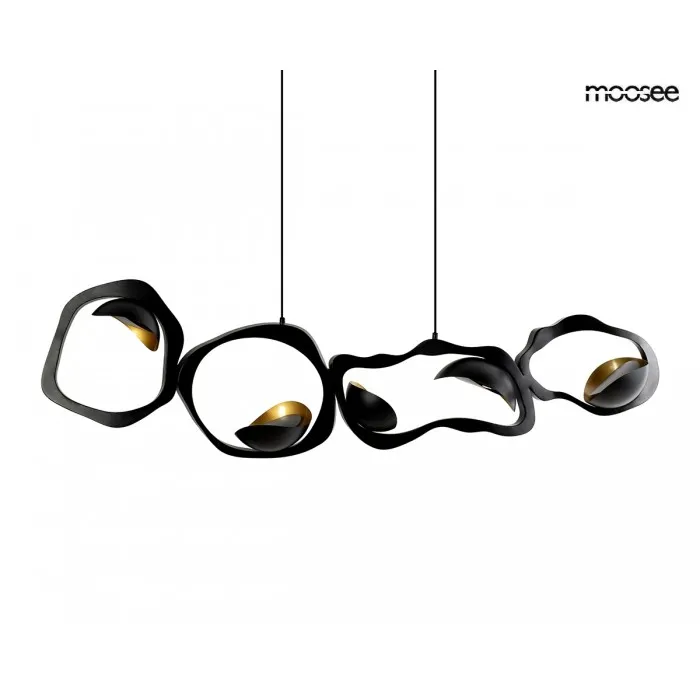 Moosee Lampa Wisząca Torre Czarna