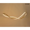 Moosee Lampa Wisząca Waves 80 Złota