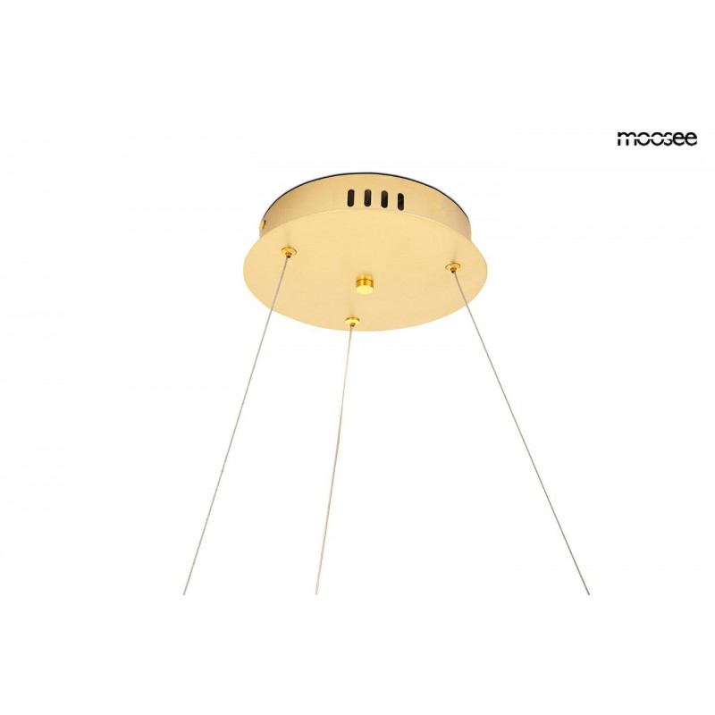 Moosee Lampa Wisząca Waves 60 Złota