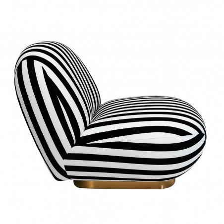 Mamaison Fotel Obrotowy Azure Biały /     Czarny