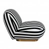 Mamaison Fotel Obrotowy Azure Biały /     Czarny
