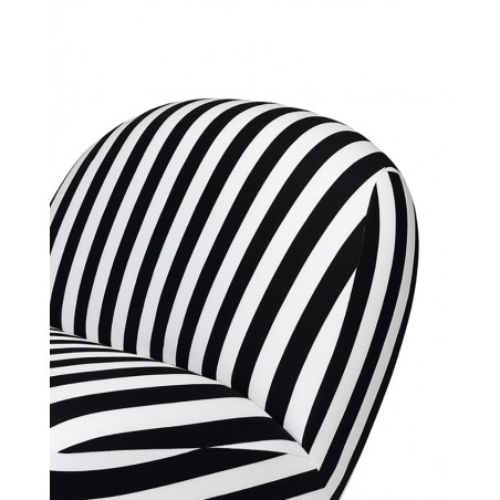 Mamaison Fotel Obrotowy Azure Biały /     Czarny