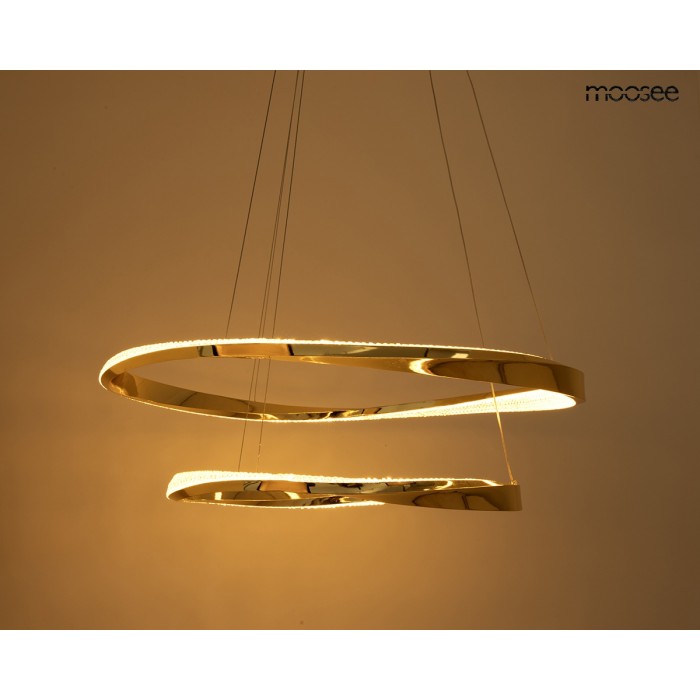 Moosee Lampa Wisząca Anillo 2 Złota
