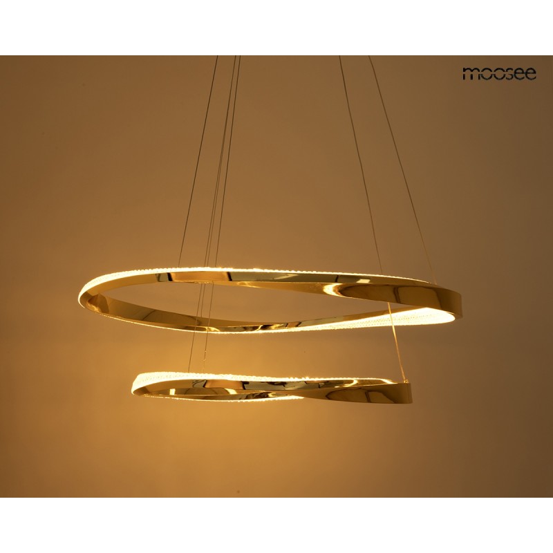 Moosee Lampa Wisząca Anillo 2 Złota