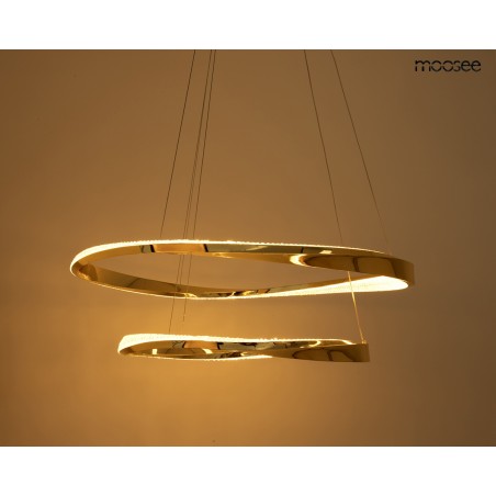 Moosee Lampa Wisząca Anillo 2 Złota