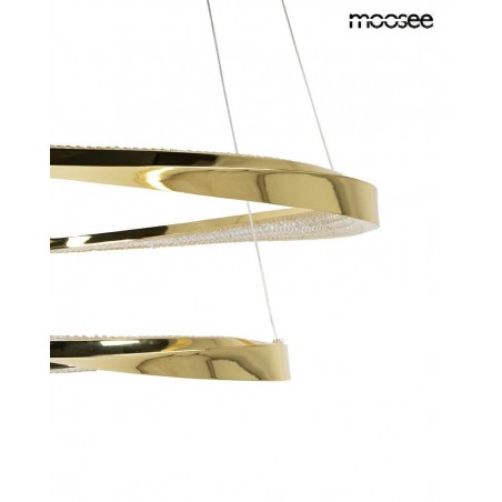 Moosee Lampa Wisząca Anillo 2 Złota