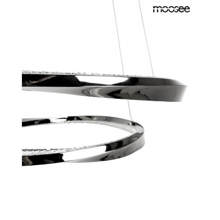 Moosee Lampa Wisząca Anillo 2 Czarna