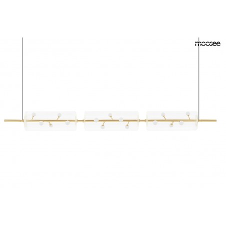 Moosee Lampa Wisząca Clara Złota