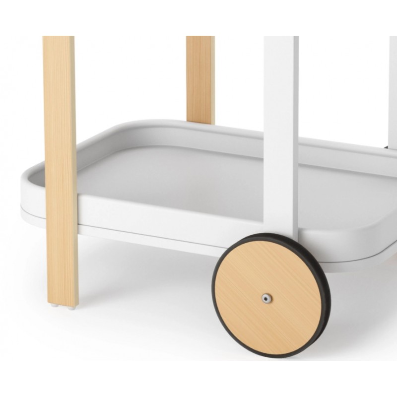 Umbra Wózek Do Serwowania Bellwood Biały Naturalny