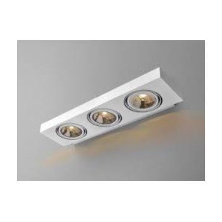 Aqform SLEEK 111x3 kinkiet biały