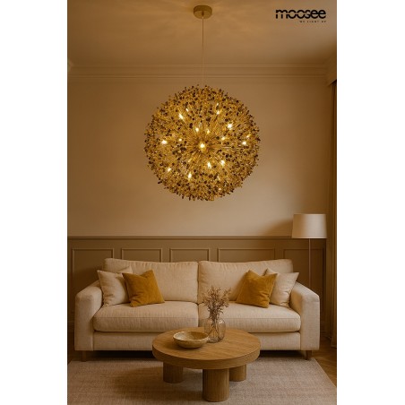 Moosee Lampa Wisząca Monete 65 Złota