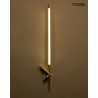 Moosee Lampa Ścienna Espada Złota