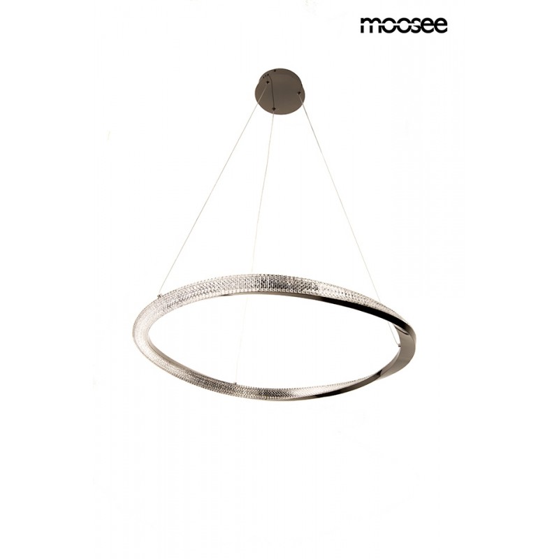 Moosee Lampa Wisząca Anillo 80 Czarna