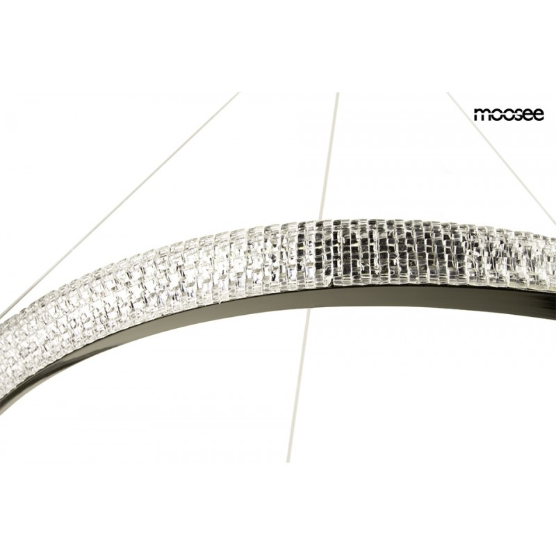 Moosee Lampa Wisząca Anillo 80 Czarna