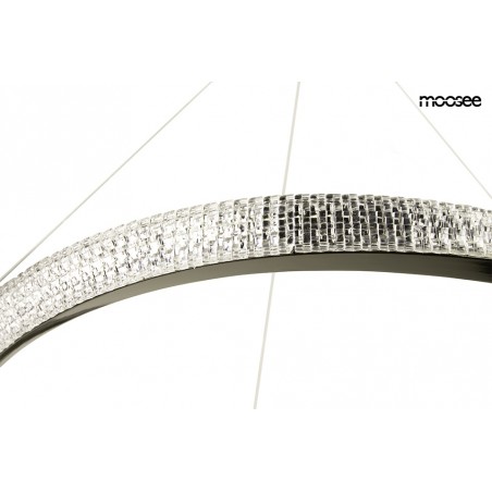 Moosee Lampa Wisząca Anillo 80 Czarna