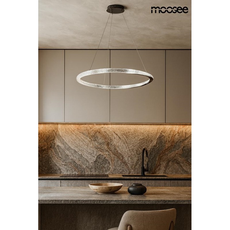 Moosee Lampa Wisząca Anillo 80 Czarna