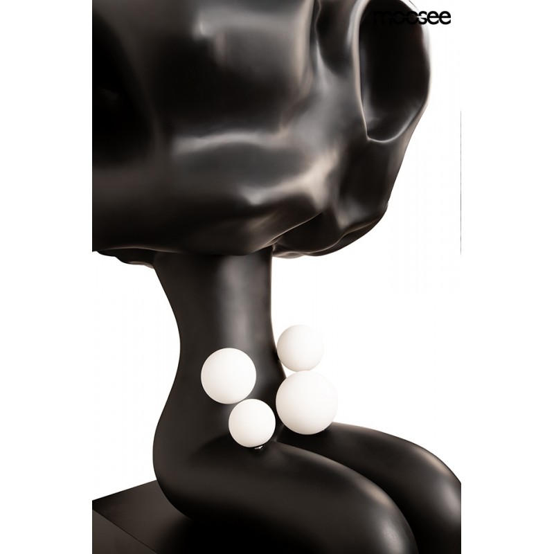 Moosee Lampa Podłogowa Human In The       Clouds Czarna