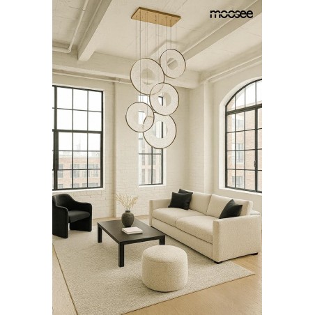 Moosee Lampa Wisząca Stardust Złota