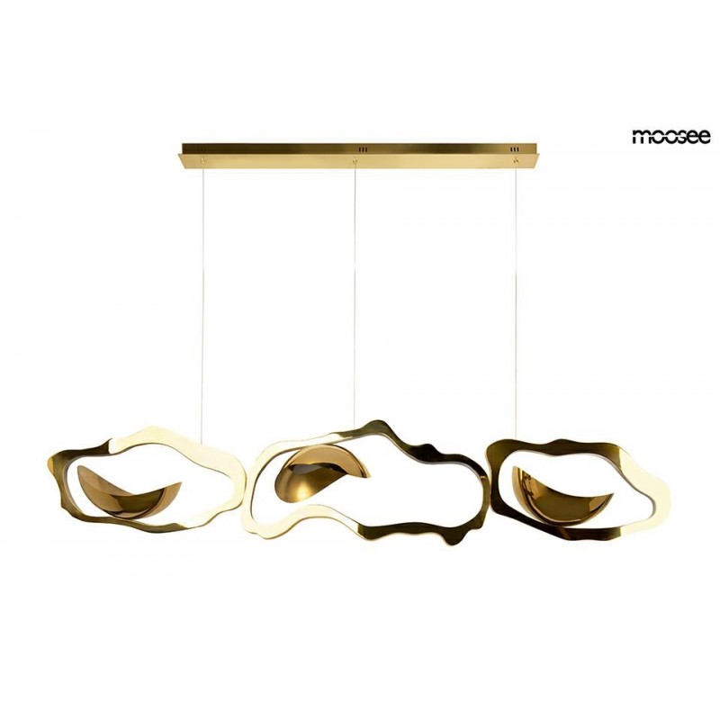 Moosee Lampa Wisząca Chain Złota
