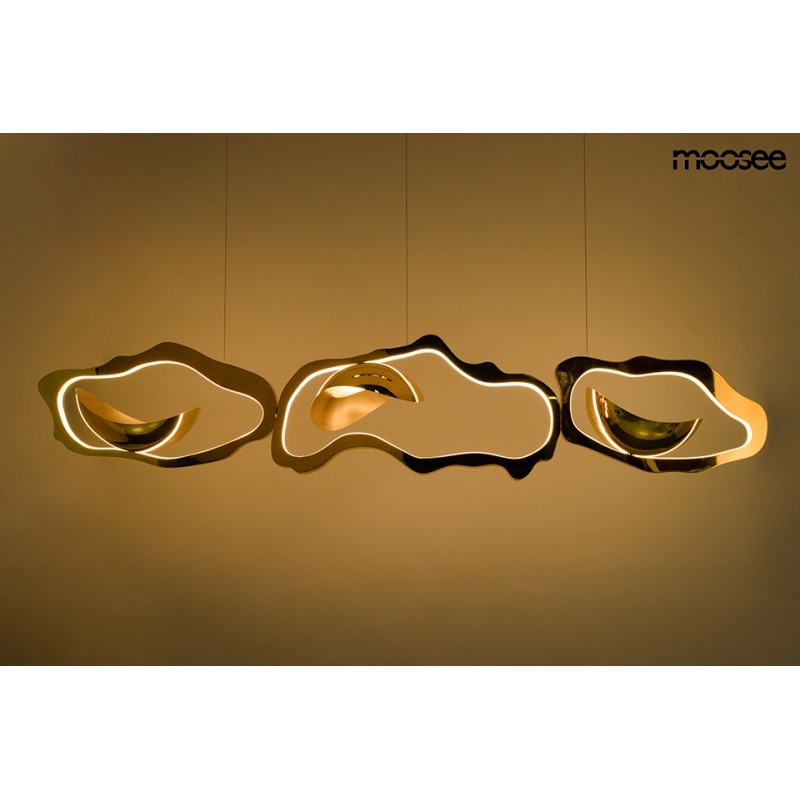 Moosee Lampa Wisząca Chain Złota