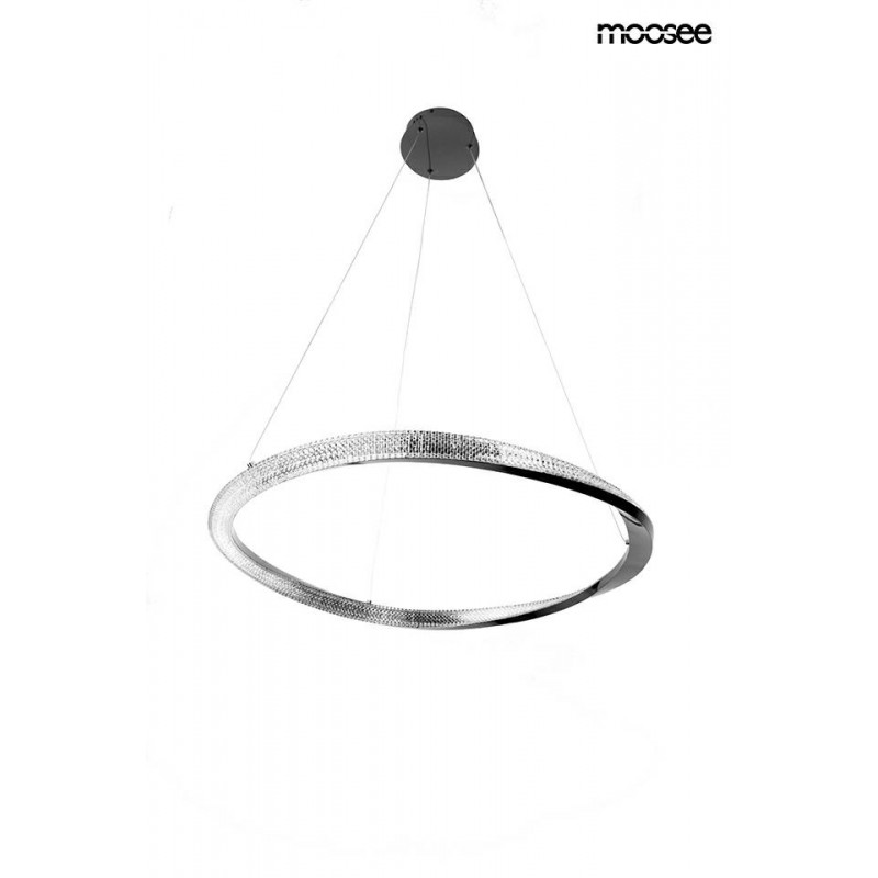 Moosee Lampa Wisząca Anillo 80 Czarna