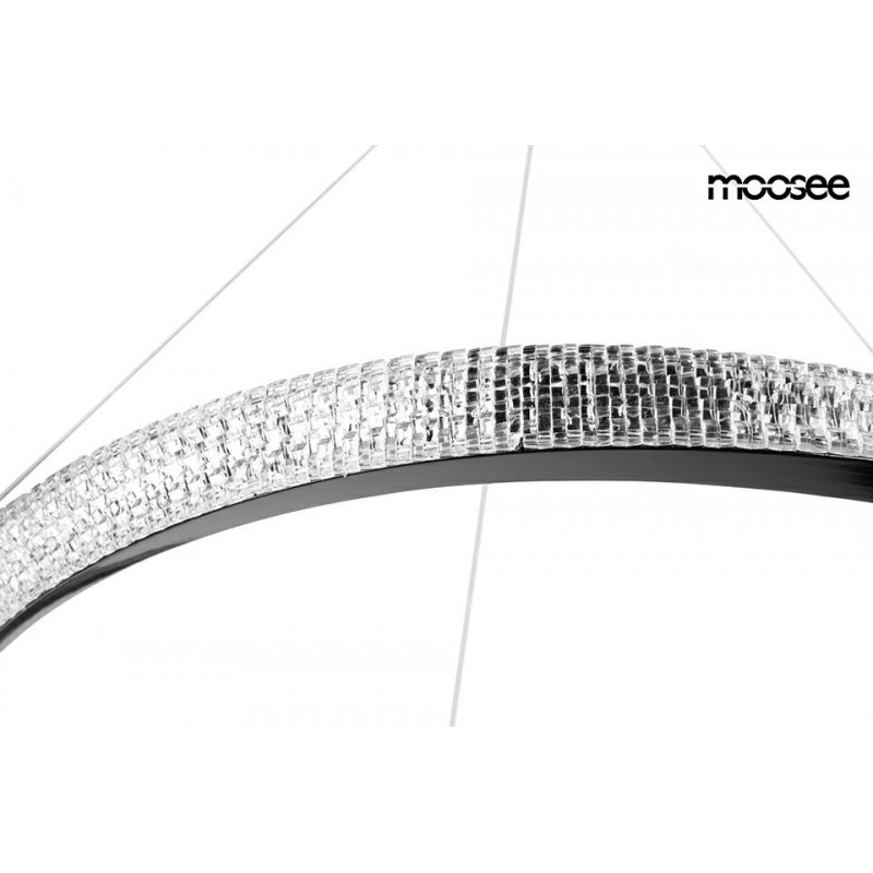 Moosee Lampa Wisząca Anillo 80 Czarna
