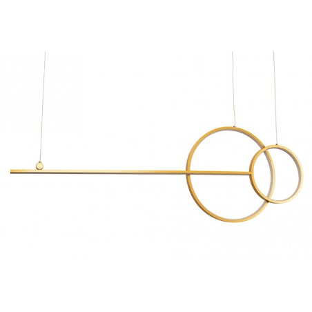 Moosee Lampa Wisząca Rage Złota