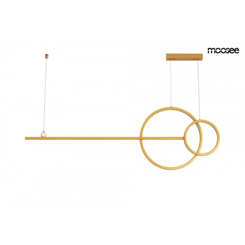Moosee Lampa Wisząca Rage Złota