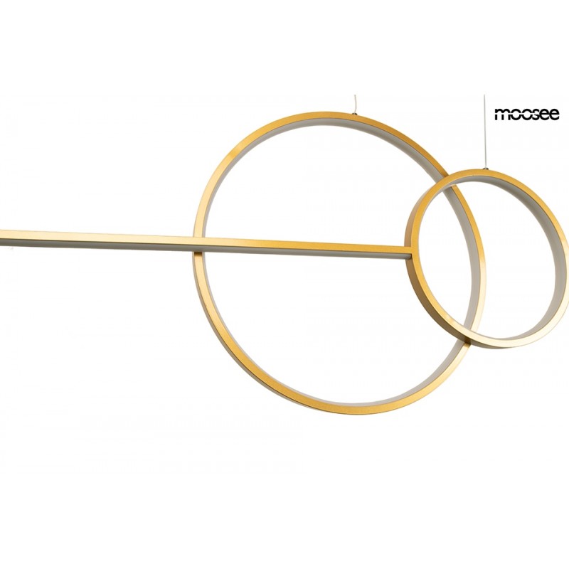 Moosee Lampa Wisząca Rage Złota