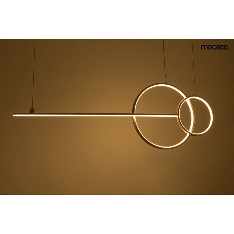 Moosee Lampa Wisząca Rage Złota