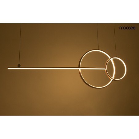 Moosee Lampa Wisząca Rage Złota