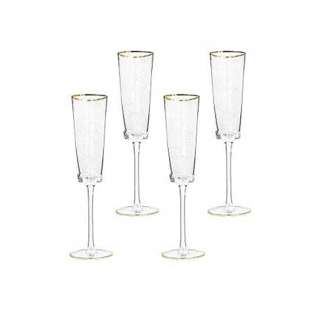 Kare Komplet 4 Kieliszków Do Szampana     Hommage 165Ml