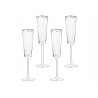 Kare Komplet 4 Kieliszków Do Szampana Hommage 165Ml