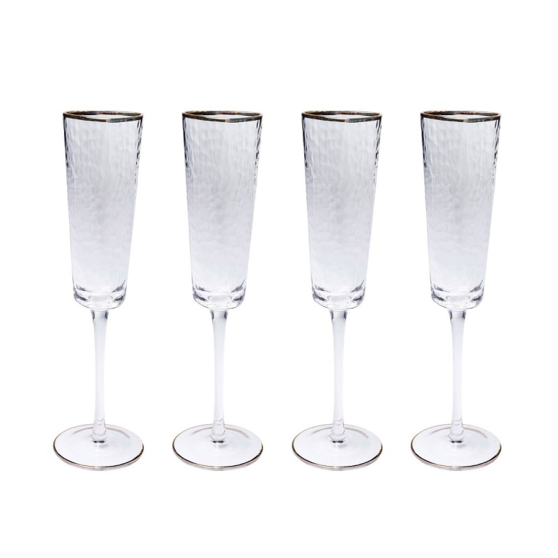 Kare Komplet 4 Kieliszków Do Szampana     Hommage 165Ml