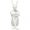 Kare Figurka Dekoracyjna Rabbit Biała