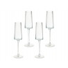 Kare Komplet 4 Kieliszków Do Szampana Riffle 215 Ml