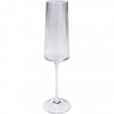 Kare Komplet 4 Kieliszków Do Szampana     Riffle 215 Ml