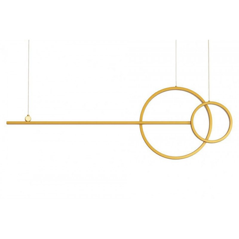 Moosee Lampa Wisząca Rage Złota