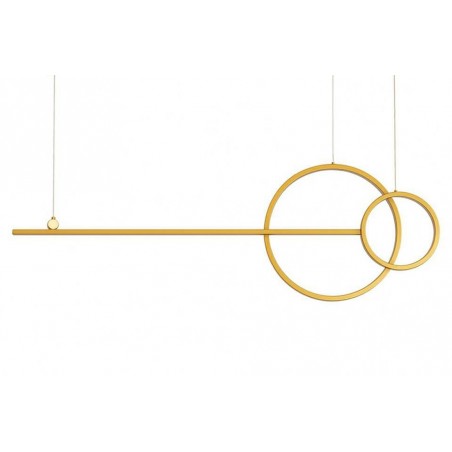 Moosee Lampa Wisząca Rage Złota