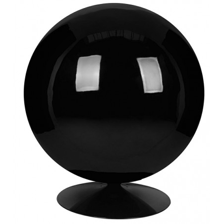 Fotel Ball Black Niebieski - Włókno       Szklane, Metal