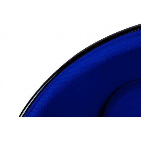 Fotel Ball Black Niebieski - Włókno       Szklane, Metal